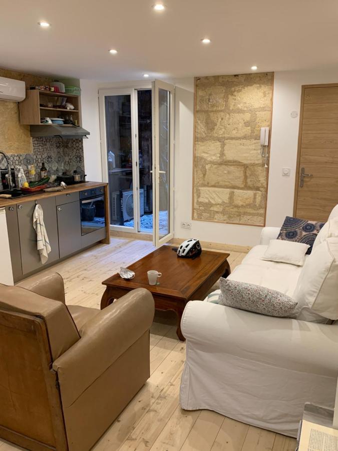 בורדו Chambre Avec Salle De Bain Et Cuisine Privee Centre Ville Historique Avec Climatisation Et Patio מראה חיצוני תמונה